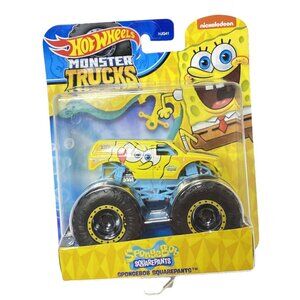 Spongbob Squarepants Hot Wheels Monster Trucks Nickelodeon Spongebob Truck New
